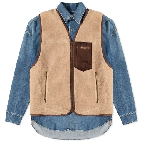 Faux Shearling Gilet