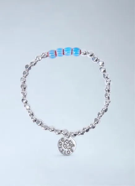 Edition No.1 Turquoise/Red Bracelet