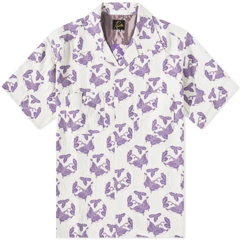 Papillion Jacquard One up Vacation Shirt