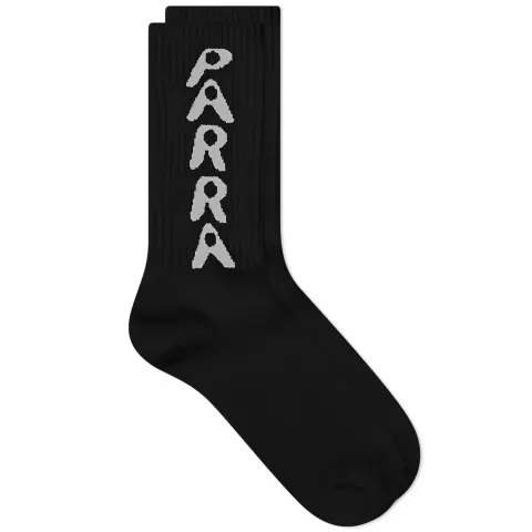 Hole Logo Socks