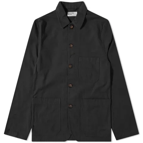 Nebraska Brushed Cotton Bakers Chore jacket