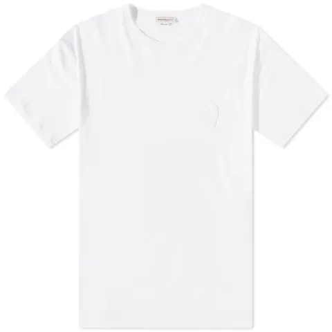 Tonal Skull Motif T-Shirt