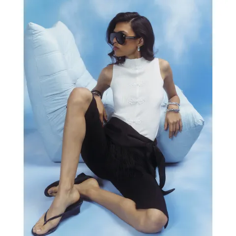 River Island Drummer Sleeveless Knit Top