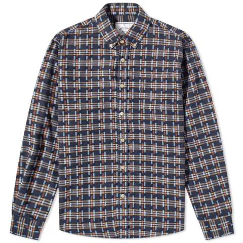 Crossroad Button Down Ikat Shirt
