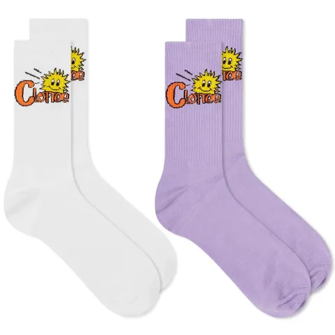 CLOTTEE By CLOT Sun Sock - 2 Pack