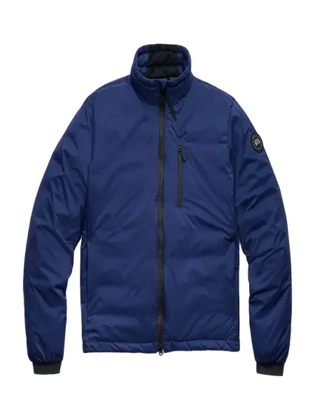 Men Lodge Jacket Black Label Oxford Navy