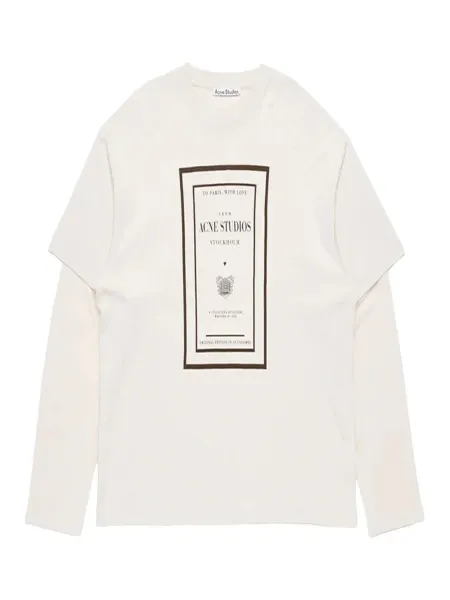Women Layered T-Shirt Warm Beige