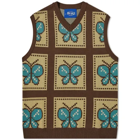 Butterfly Knit Vest