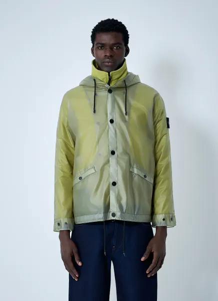 Translucent Parka Hooded Jacket