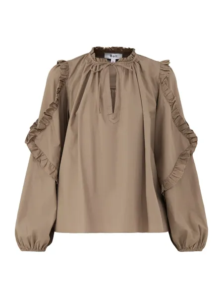Boii Cotton Vera Blouse - Cold Desert