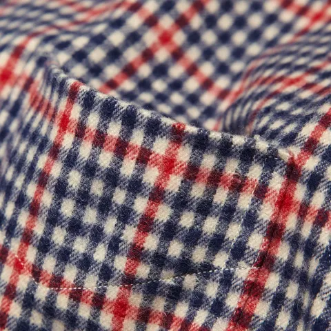 Gingham Flannel Shirt