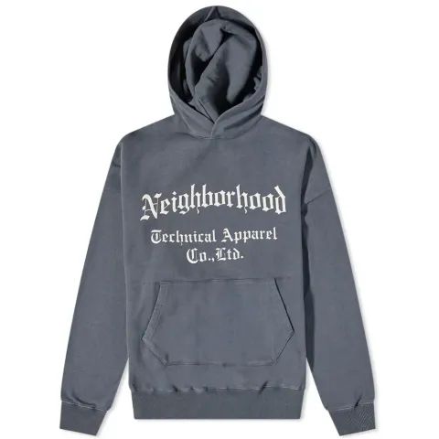 Sulfur Dye Popover Hoody