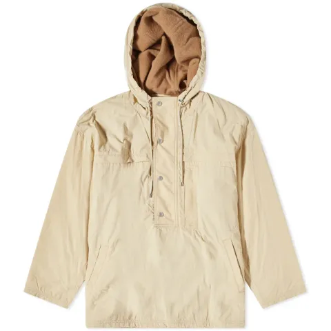Biodegradable Nylon Hooded Popover Jacket