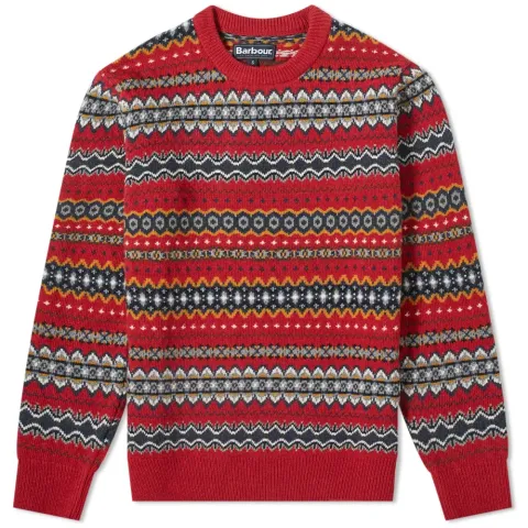Case Fair Isle Crew Knit
