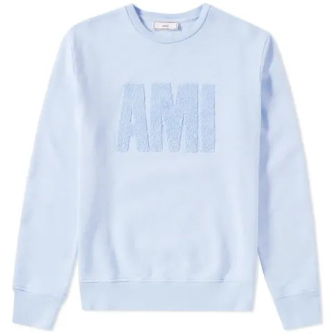 AMI Tonal Logo Crew Sweat