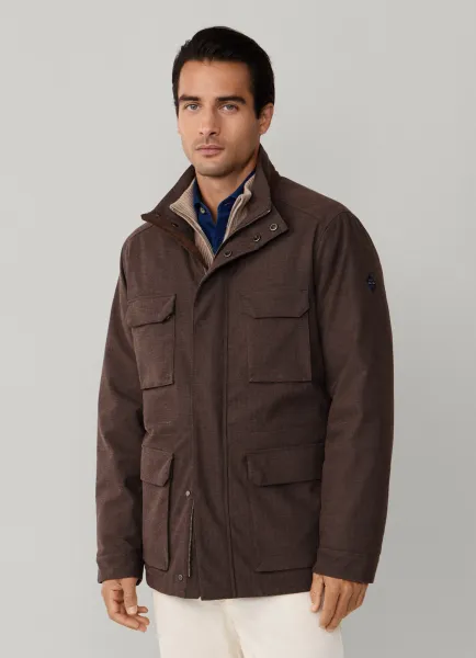 Herringbone Field Jacket