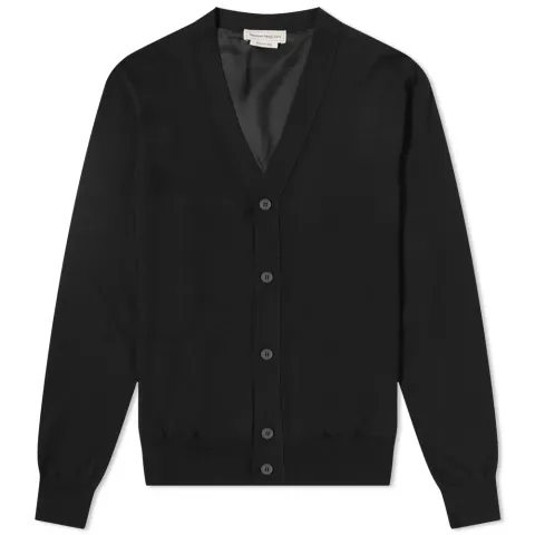 Graffiti Logo Back Intarsia Cardigan