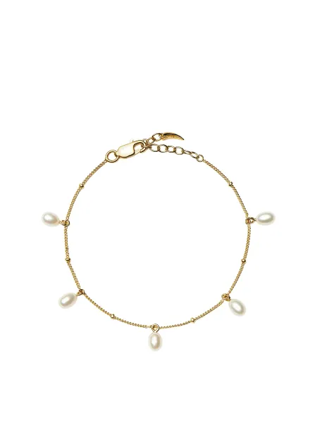 Missoma Pearl Baroque Chain Bracelet