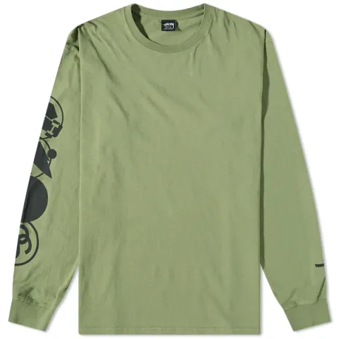Long Sleeve Stacked Pigment Dyed T-Shirt