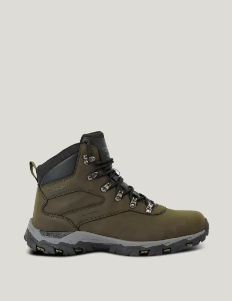 Regatta Holcombe Classic Waterproof Walking Boots Brown