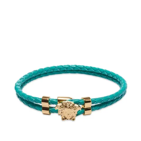 Leather Medusa Bracelet