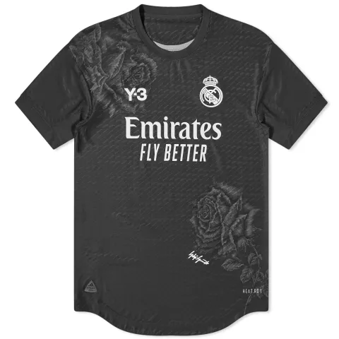 x Real Madrid 4th Goalkeeper Jersey Top