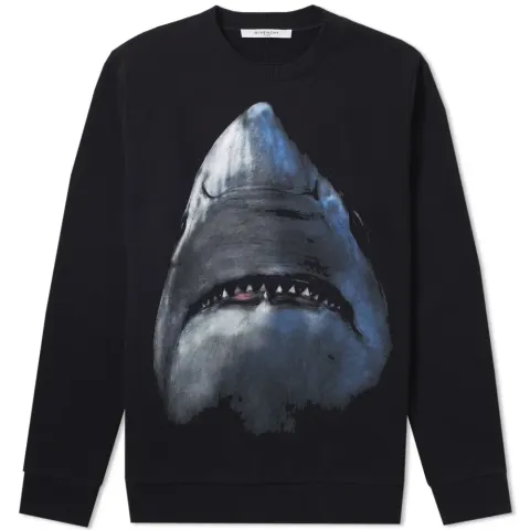 Cuban Shark Print Sweat