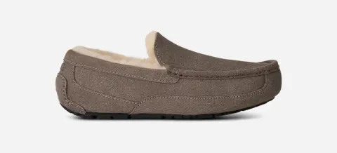 Ascot for Men, Suede/Leather/Wool