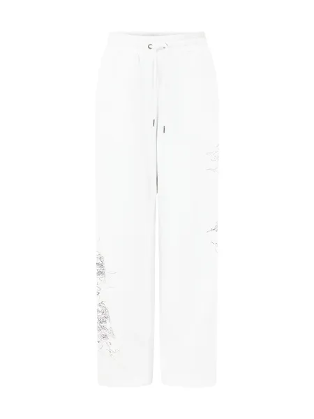 Cotton Gothic Dragon Relaxed Joggers