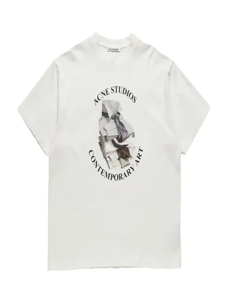 Women Printed T-Shirt Off-white