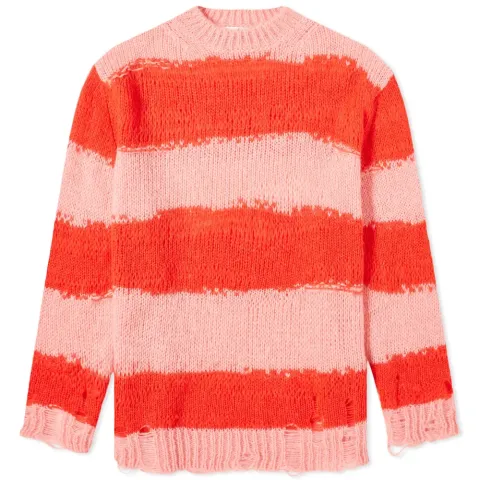 Stripe Crew Knit