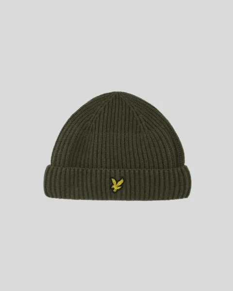Lyle & Scott Ribbed Beanie