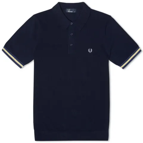 Fred Perry Textured Panel Polo