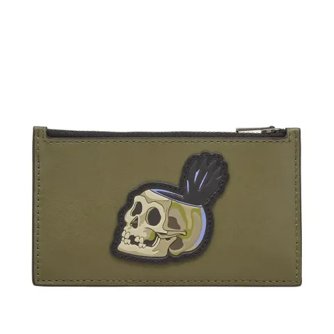 x Disney Skull Zip Card Holder