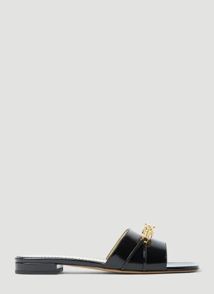 Dionysus Leather Sandals