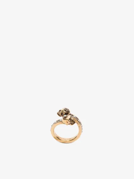 Wrap-Around Skull Ring