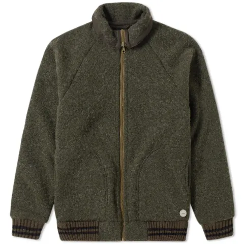 x Peak Performance Wool Zip Fleece Jacket