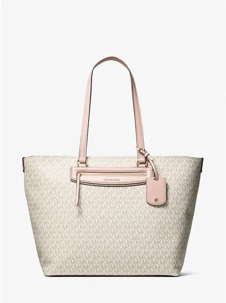 Michael Kors Jet Set Travel Extra-Large Signature Logo Tote Bag
