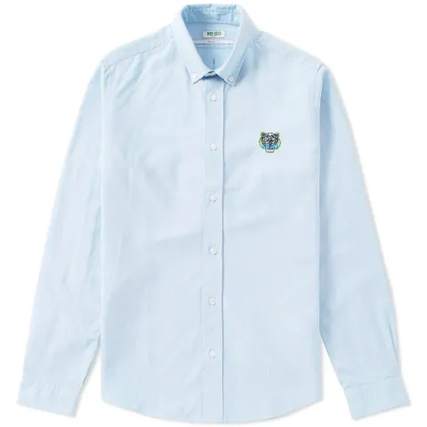 Button Down Tiger Twill Shirt