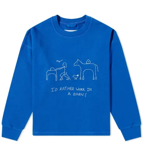 Barn Doodle Embroidered Sweat
