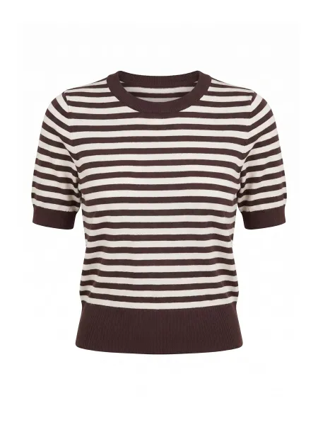 Forever New Maisie Striped Short-Sleeved T-Shirt