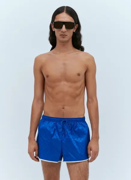 GG Jacquard Swim Shorts