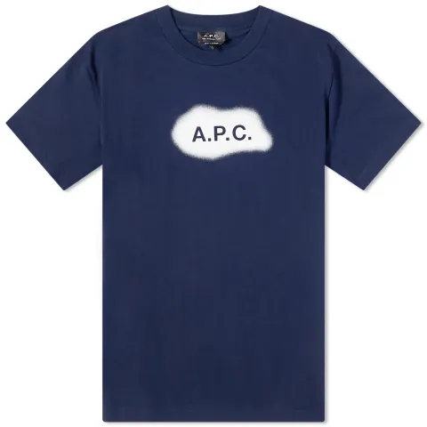 A.P.C. Albert Spray Logo T-Shirt