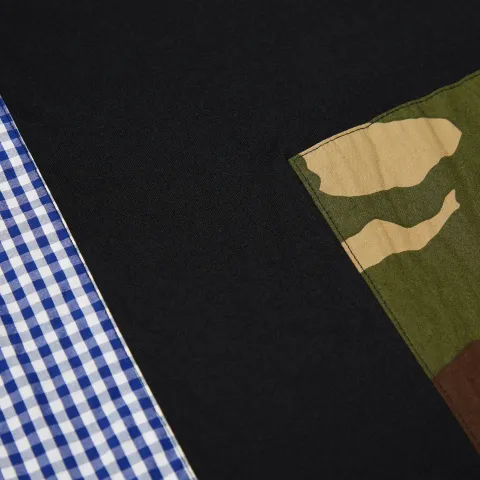 SOPHNET. Long Sleeve Multi Mix Tee