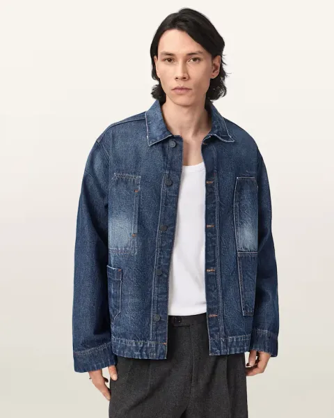 Mukesh Relaxed Fit Denim Jacket