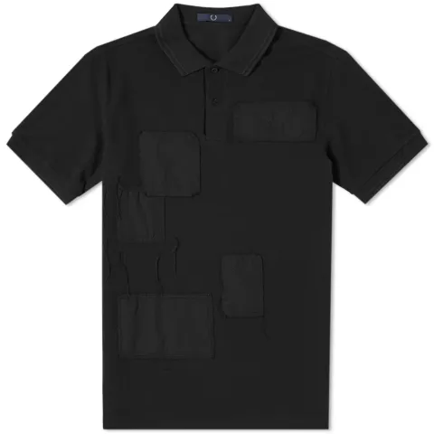 Fred Perry Patched Pique Polo