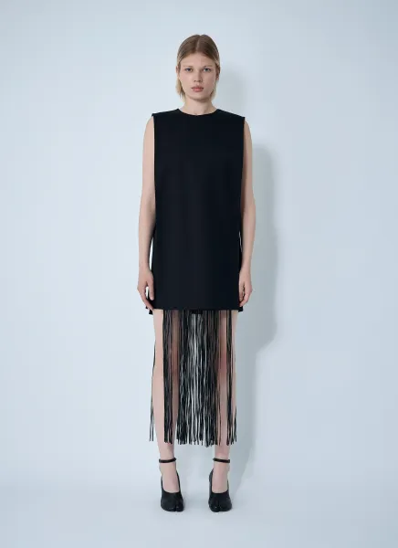 Finnici Fringe Midi Dress