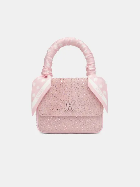 WOMEN - WOMEN'S CRYSTAL MICRO MA BAG - Pink
