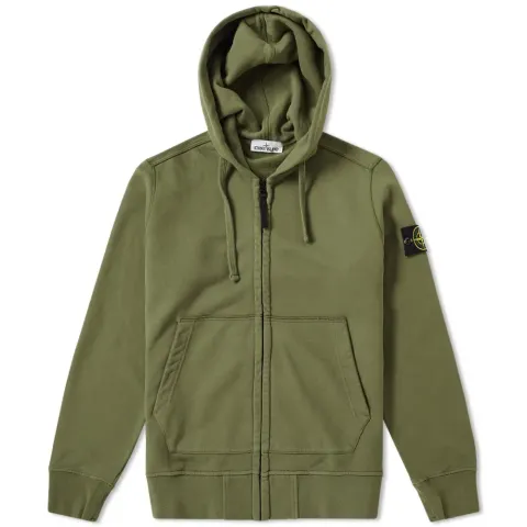 Garment Dyed Zip Hoody