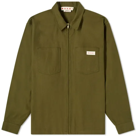 Zip Through Work Jacket